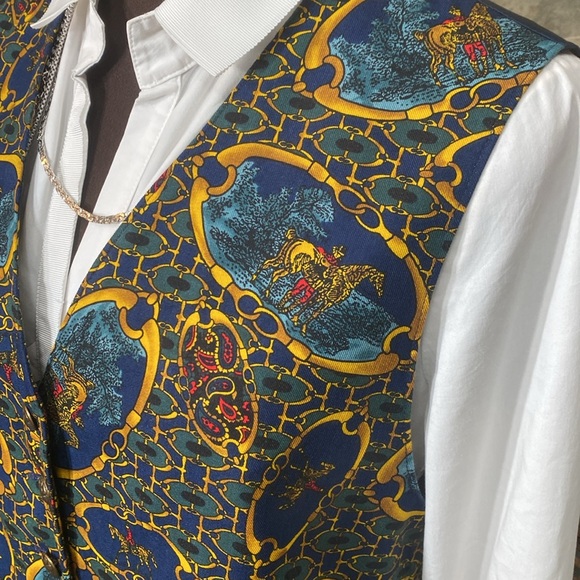 Pendleton stunning vest. equestrian chic horse riding executive polo hunt - Picture 10 of 11